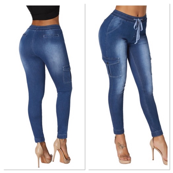 Denim jogger jean - Picture 3 of 4